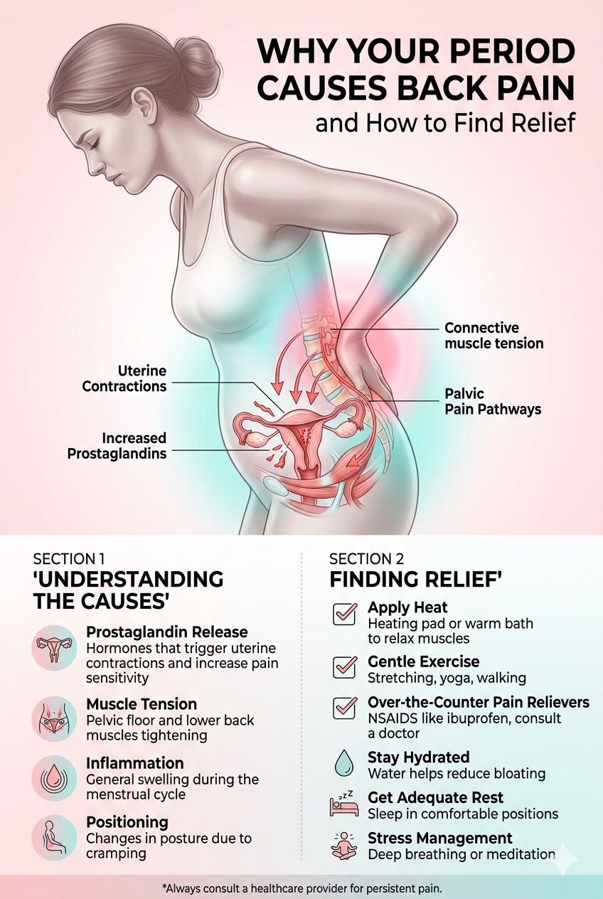 back pain during period
