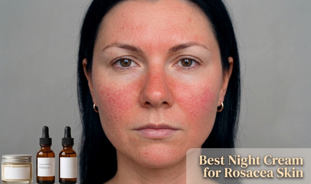 Best Night Cream for Rosacea Skin